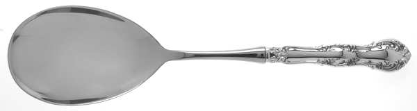 Irving (Sterling, 1900, R, W & S Stamp) Salad Servng Spoon with Stainless Bowl