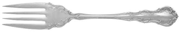 Irving (Sterling, 1900, R, W & S Stamp) Individual Salad Fork by Wallace Silver