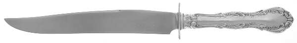 Irving (Sterling, 1900, R, W & S Stamp) Small Carving Knife W/Sterling Guard