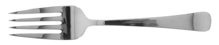 Old Guilford (Silverplate, 1981) Medium Solid Cold Meat Serving Fork