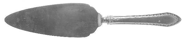 Orange Blossom (Sterling, 1923) Pie Server with Silverplate Blade