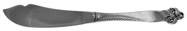 Orchid Elegance (Sterling, 1956) Hollow Handle Master Butter Knife