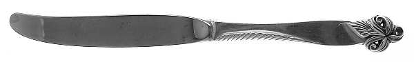 Orchid Elegance (Sterling, 1956) Modern Hollow Knife
