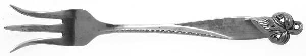 Orchid Elegance (Sterling, 1956) Lemon Fork