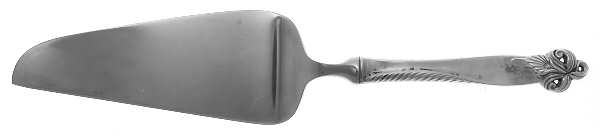 Orchid Elegance (Sterling, 1956) Pie & Cake Server with Stainless Blade