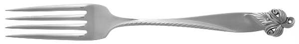 Orchid Elegance (Sterling, 1956) Fork