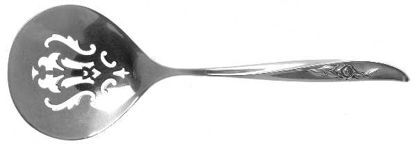 Penrose (Sterling, 1962) Solid Bon Bon Spoon with Pierced Bowl