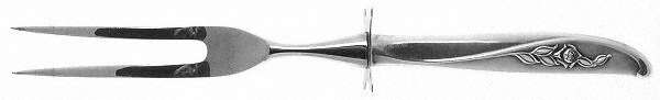 Penrose (Sterling, 1962) Small Steak Carving Fork with Stainless Prongs