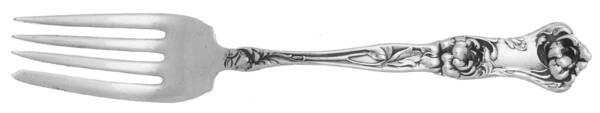 Peony (Sterling, 1906, No Monograms) Pastry Fork