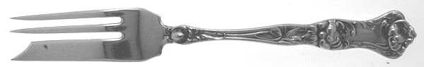 Peony (Sterling, 1906, No Monograms) Individual Pie Fork