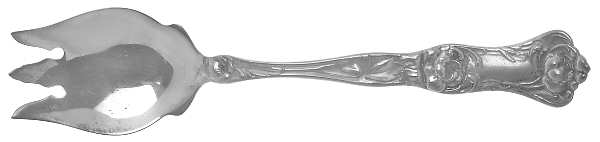 Peony (Sterling, 1906, No Monograms) Ice Cream Fork