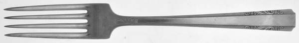 Personality (Silverplate, 1938, No Monograms) Fork