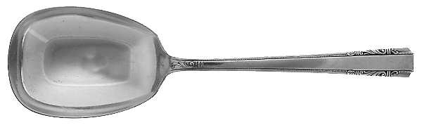 Personality (Silverplate, 1938, No Monograms) Solid Smooth Casserole Spoon