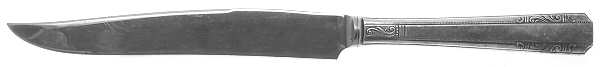 Personality (Silverplate, 1938, No Monograms) Small Steak Carving Knife with Stainless Blade