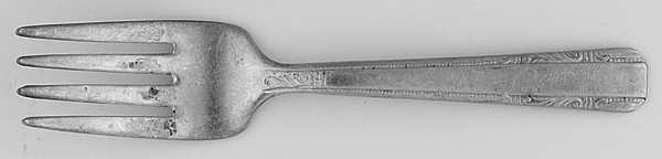 Personality (Silverplate, 1938, No Monograms) Baby Fork