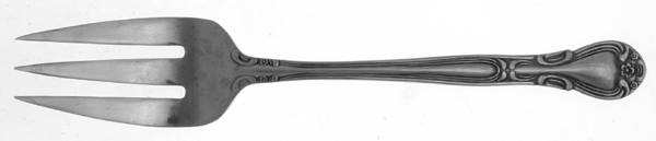 Plantation (Stainless) Medium Solid Cold Meat Serving Fork