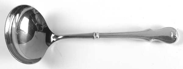 Plymouth Colony (Sterling II, 1976) Hollow Handle Gravy Ladle with Stainless Bowl