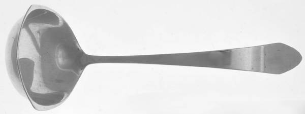Plain Colonial (Sterling) Solid Gravy Ladle