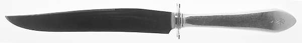 Plain Colonial (Sterling) Knife-Carving/Sm-Stn Bld/Steak