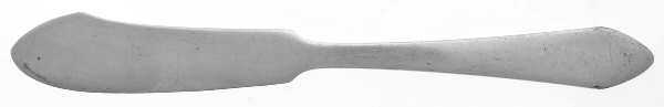 Plain Colonial (Sterling) Flat Handle Butter Spreader