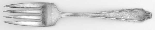 Plymouth-Dover (Silverplate, 1914) Individual Salad Fork
