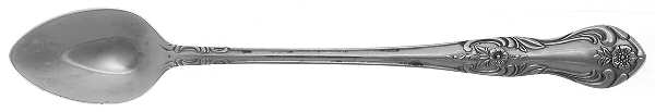 Portsmouth (Stainless) Iced Tea Spoon by Wallace Silver
