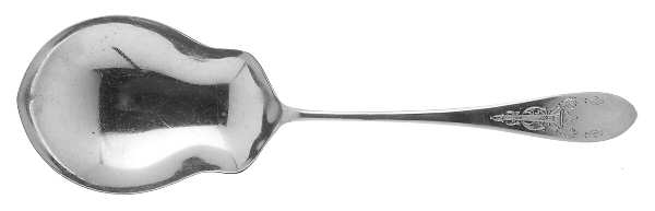 Priscilla (Sterling, 1910) Large Solid Berry/Casserole Spoon