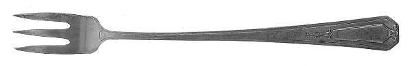 Princess Mary (Sterling, 1922, No Monos) Oyster Fork