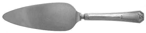 Princess Mary (Sterling, 1922, No Monos) Pie Server with Silverplate Blade