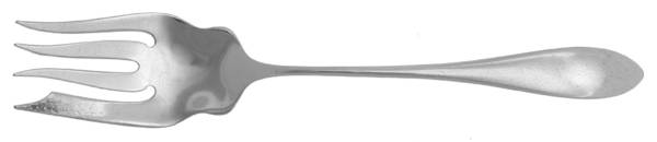 Puritan (Sterling, 1909) Small Solid Cold Meat Serving Fork