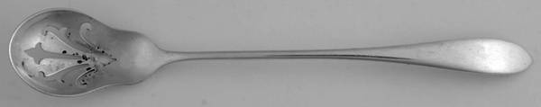 Puritan (Sterling, 1909) Pierced Bowl Short Handle Olive Spoon