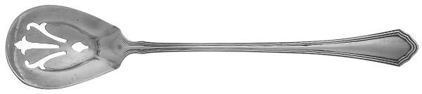 Putnam (Sterling, 1912) Pierced Bowl Short Handle Olive Spoon