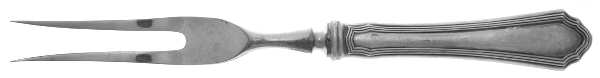 Putnam (Sterling, 1912) Small Steak Carving Fork with Stainless Prongs