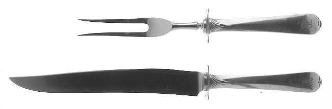 Reflection (Sterling, 1920) Small Stainless Blade 2-Piece Steak Carving Set