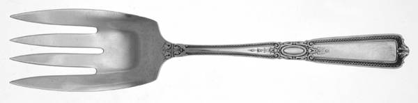 Renaissance (Sterling, 1925) Solid Salad Serving Fork