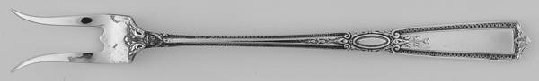 Renaissance (Sterling, 1925) Short Handle Pickle/Olive Fork