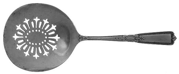 Renaissance (Sterling, 1925) Solid Bon Bon Spoon with Pierced Bowl