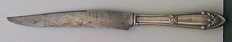 Rheims (Sterling, 1919) Small Steak Carving Knife with Stainless Blade
