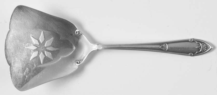 Rheims (Sterling, 1919) Solid Bon Bon Spoon with Pierced Bowl