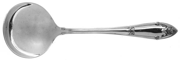 Rheims (Sterling, 1919) Round Bowl Soup Spoon (Bouillon)