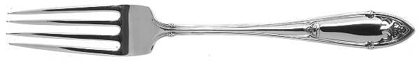 Rheims (Sterling, 1919) Solid Youth Tea Fork by Wallace Silver