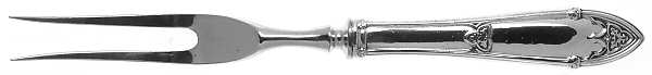 Rheims (Sterling, 1919) Small Steak Carving Fork with Stainless Prongs