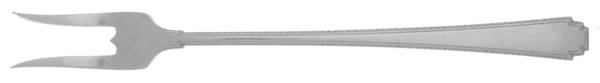 Rhythm (Sterling, 1929) Short Handle Pickle/Olive Fork