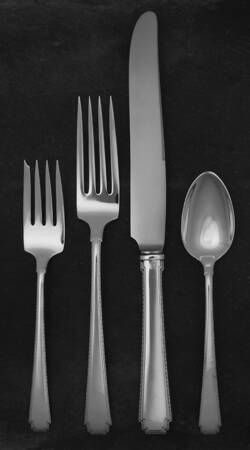 Rhythm (Sterling, 1929) 4 Piece Dinner Size Setting