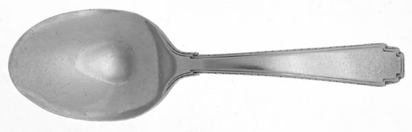 Rhythm (Sterling, 1929) Straight Handle Baby Spoon