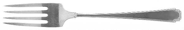 Rhythm (Sterling, 1929) Solid Youth Tea Fork