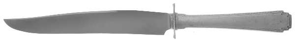 Rhythm (Sterling, 1929) Small Steak Carving Knife with Stainless Blade