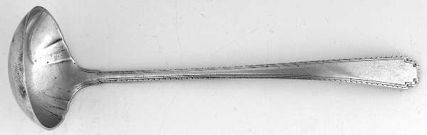 Rhythm (Sterling, 1929) Solid Piece Cream Ladle