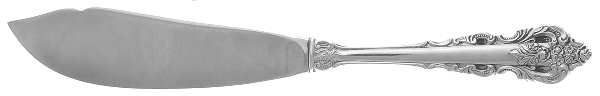 Royal Baroque (Silverplate, 1981) Hollow Handle Master Butter Knife