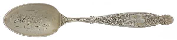 Rodney (Sterling, 1894) Souvenir Spoon (Five O'Clock)